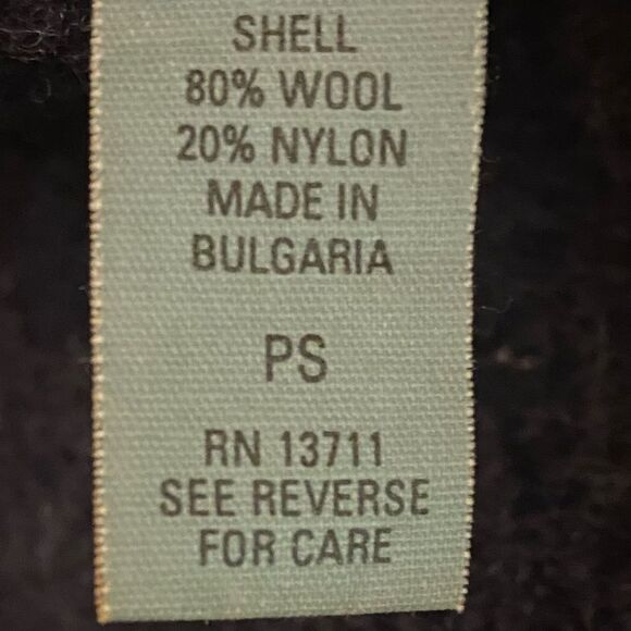 Marsh Landing Wool Blend Barn Jacket Womens Size Small Petite Blanket Coat - Picture 5 of 6